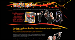 Desktop Screenshot of magical-mayhem.com